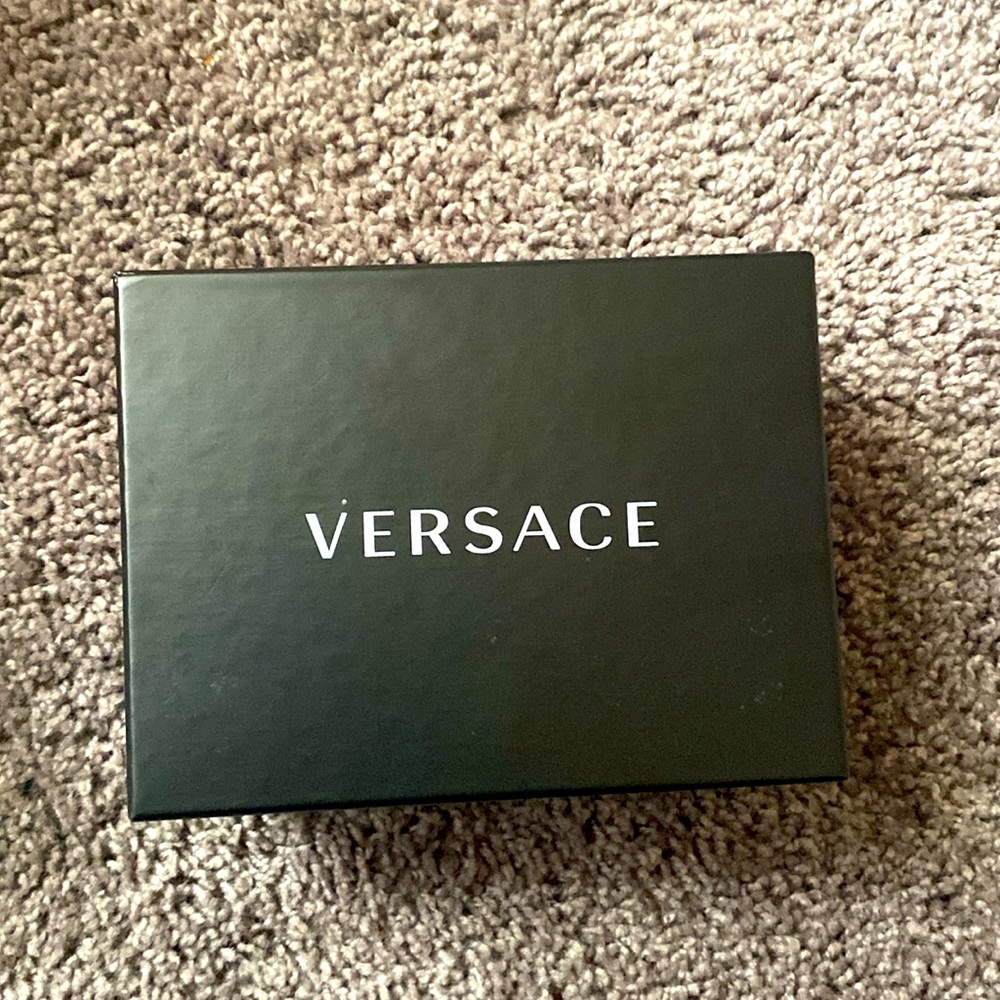 Versace White and Gold kids shoes